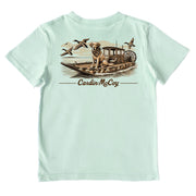 Boys' Duck Boat Performance Short-Sleeve Tee Short Sleeve T-Shirt Cardin McCoy Surf Spray XXS (2/3) No Pocket