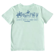 Kids' Country Roots Short-Sleeve Performance Tee Short Sleeve T-Shirt Cardin McCoy Surf Spray XXS (2/3) Performance