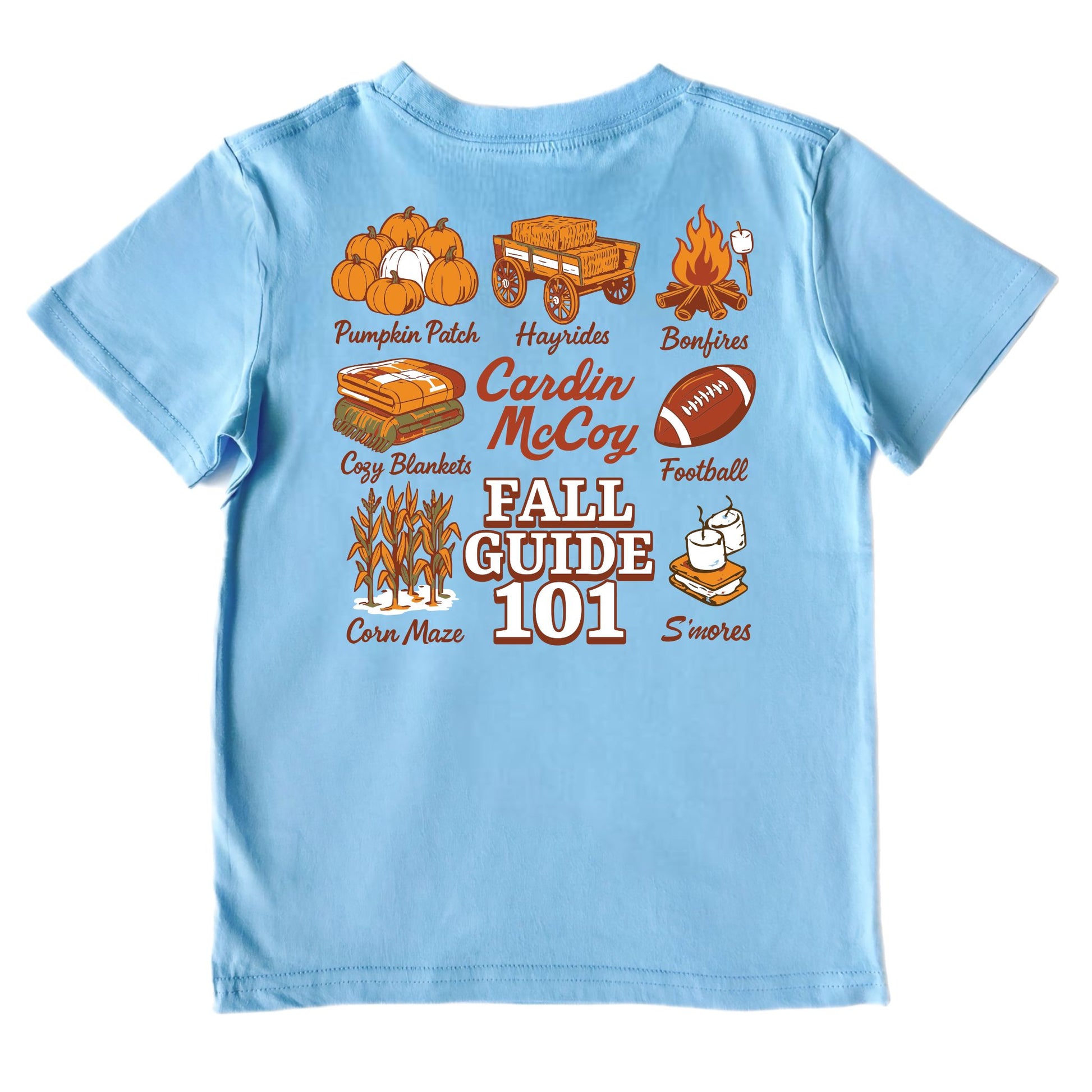 Kids' Fall Guide 101 Short-Sleeve Tee Short Sleeve T-Shirt Cardin McCoy Light Blue XXS (2/3) No Pocket