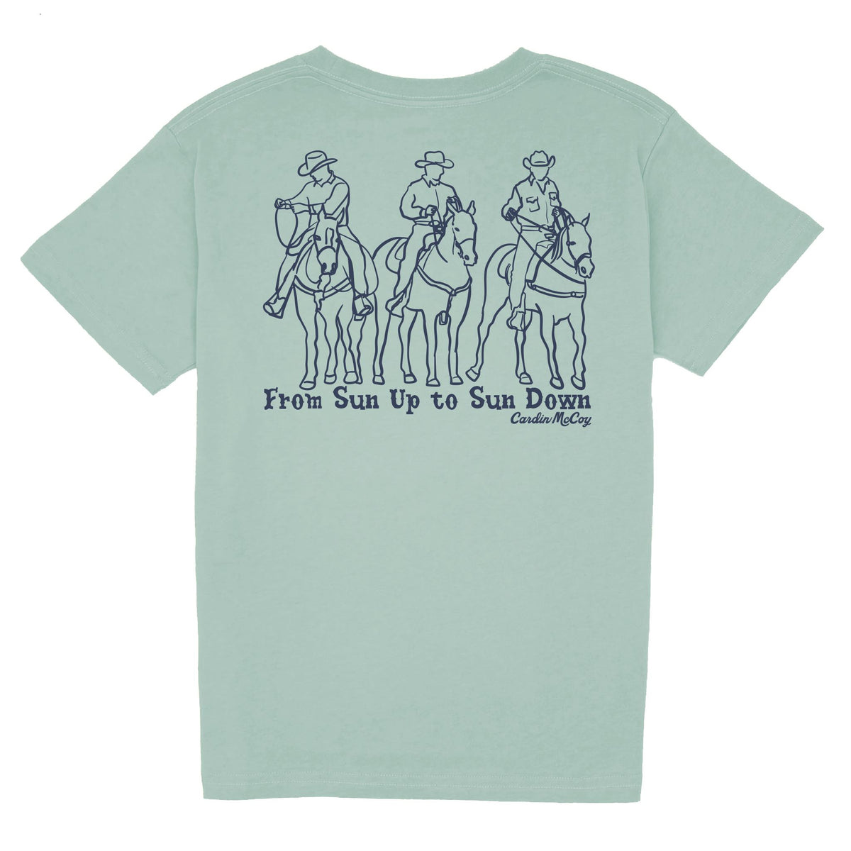 Kids' From Sun Up Short Sleeve Tee Short Sleeve T-Shirt Cardin McCoy Sage XXS (2/3) Pocket