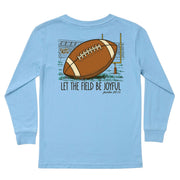 Kids' Joyful Football Long-Sleeve Tee Long Sleeve T-Shirt Cardin McCoy Light Blue XXS (2/3) Pocket