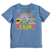 Kids' Take Me To The Fair Short-Sleeve Tee Short Sleeve T-Shirt Cardin McCoy Blue XXS (2/3) No Pocket
