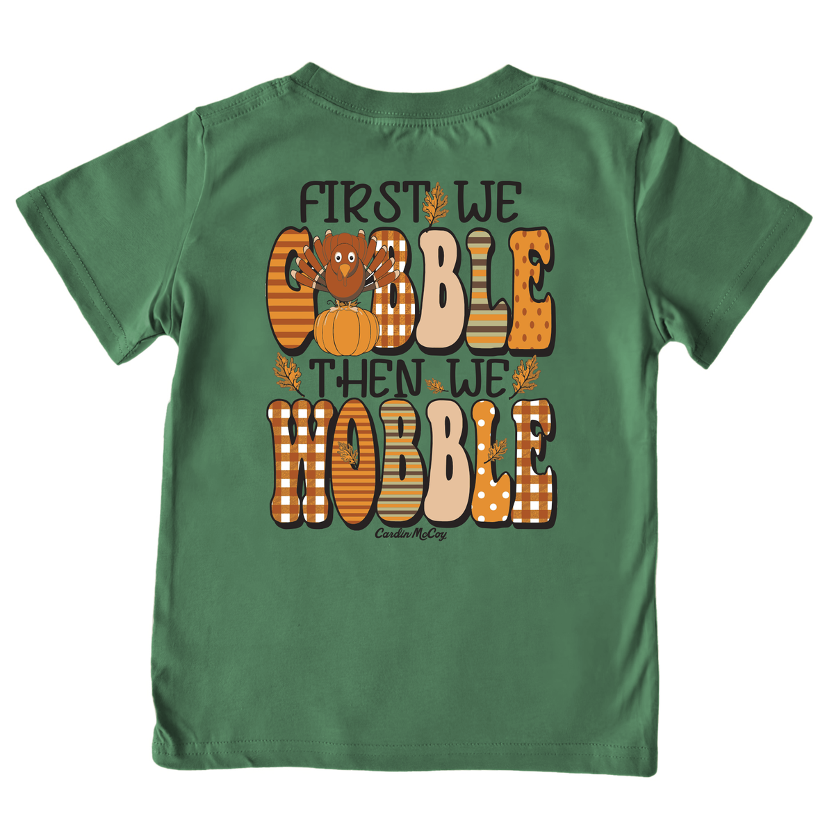 Kids' First We Gobble Short-Sleeve Tee