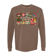 Adults' Merrier in the 90's Long-Sleeve Tee Long Sleeve T-Shirt Comfort Colors 