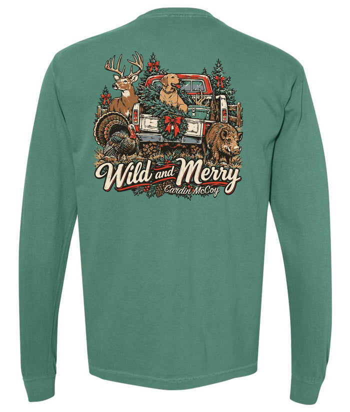 Adults' Wild and Merry Long-Sleeve Tee