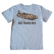Boys' Bass Tracker Boys Short-Sleeve Tee Short Sleeve T-Shirt Cardin McCoy Heather Gray XXS (2/3) Pocket