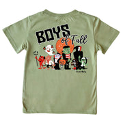 Boys' Boys Of Fall Short-Sleeve Tee Short Sleeve T-Shirt Cardin McCoy Light Olive XXS (2/3) No Pocket