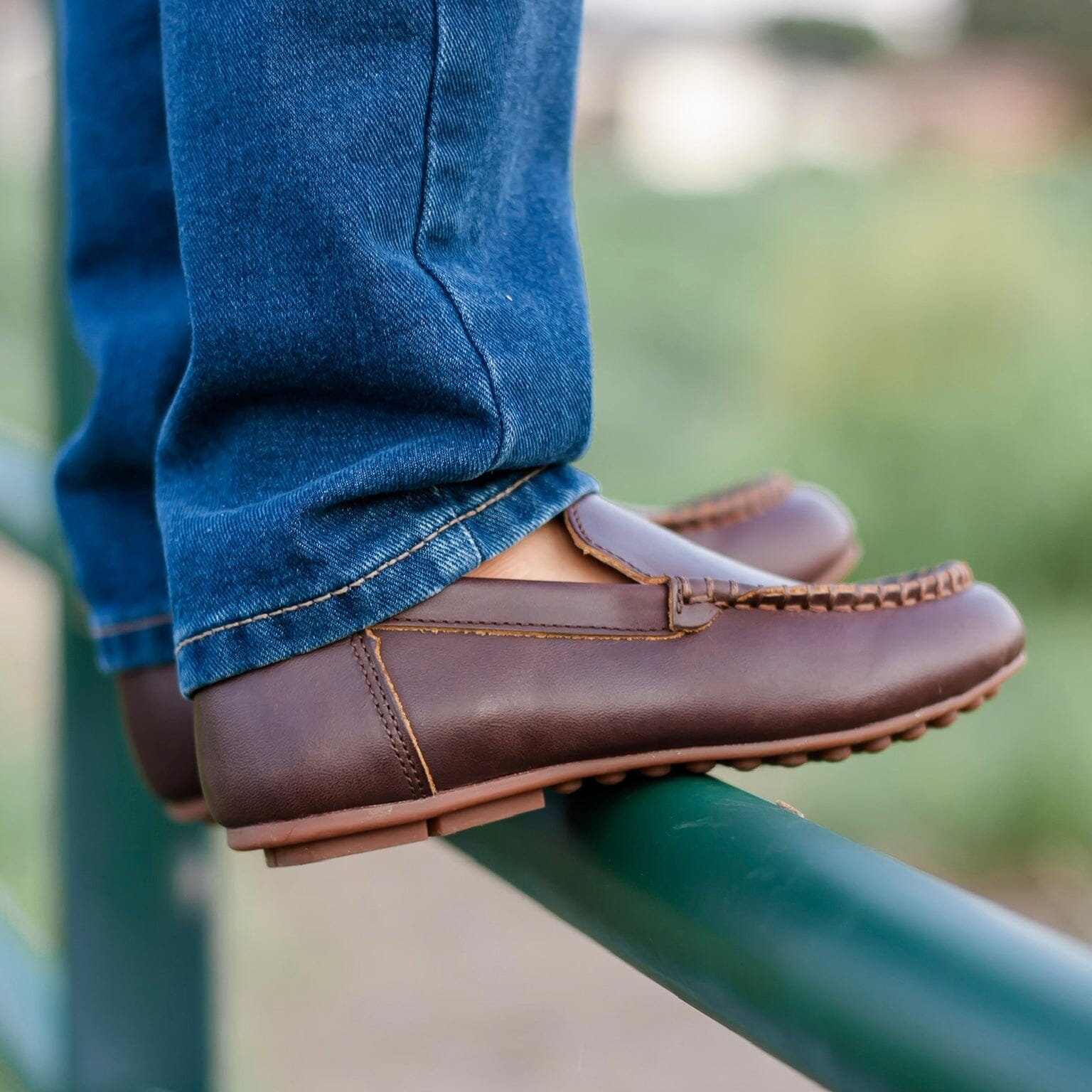 Boys' Classic Chocolate Leather Loafer Footwear Cardin McCoy 