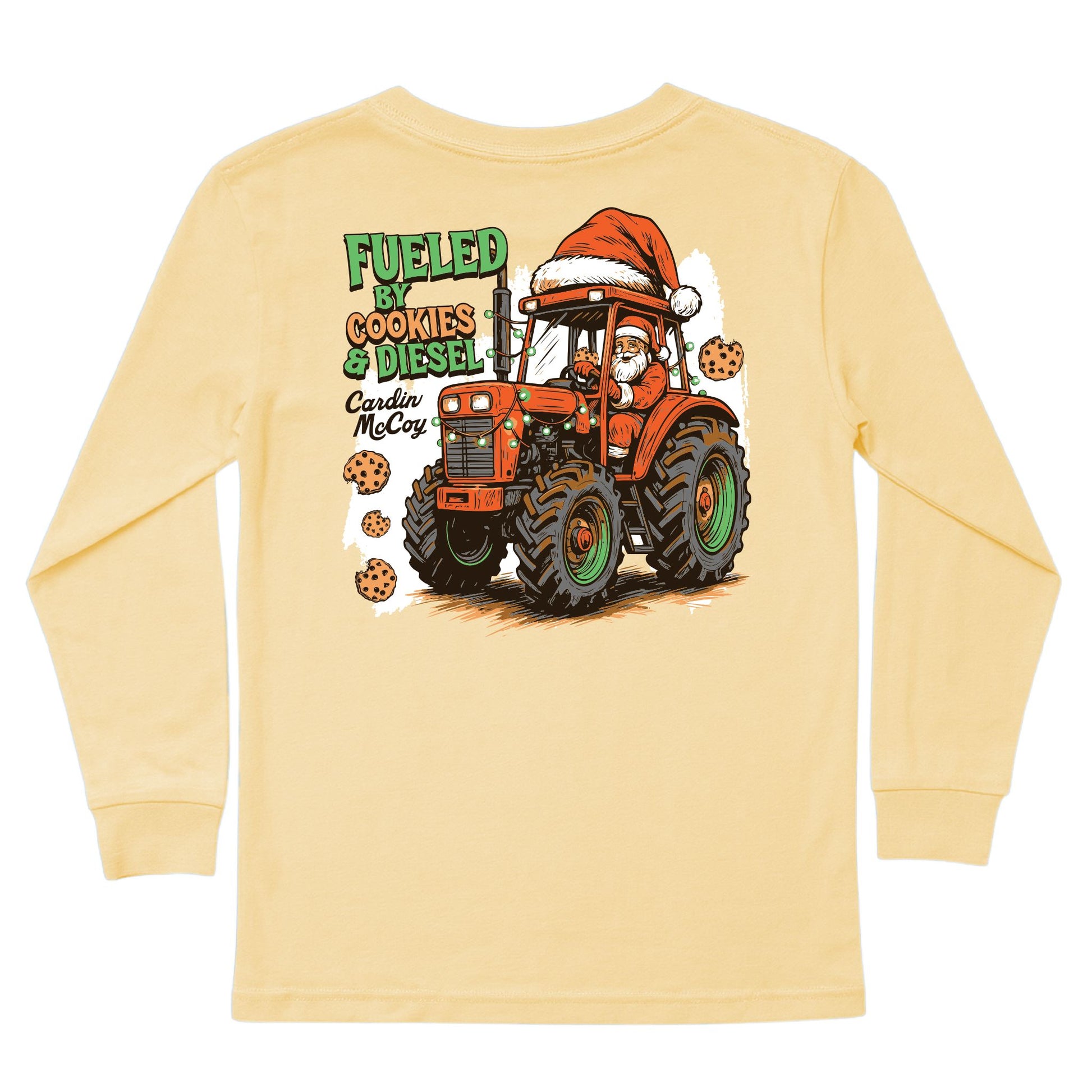 Boys' Cookies & Diesel Long-Sleeve Tee Long Sleeve T-Shirt Cardin McCoy Butter XXS (2/3) Pocket