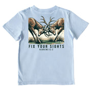 Boys' Fix Your Sights Performance Short-Sleeve Tee Short Sleeve T-Shirt Cardin McCoy Blue Sky XXS (2/3) Performance