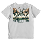 Boys' Fix Your Sights Short-Sleeve Tee Short Sleeve T-Shirt Cardin McCoy Ice Gray XXS (2/3) Pocket
