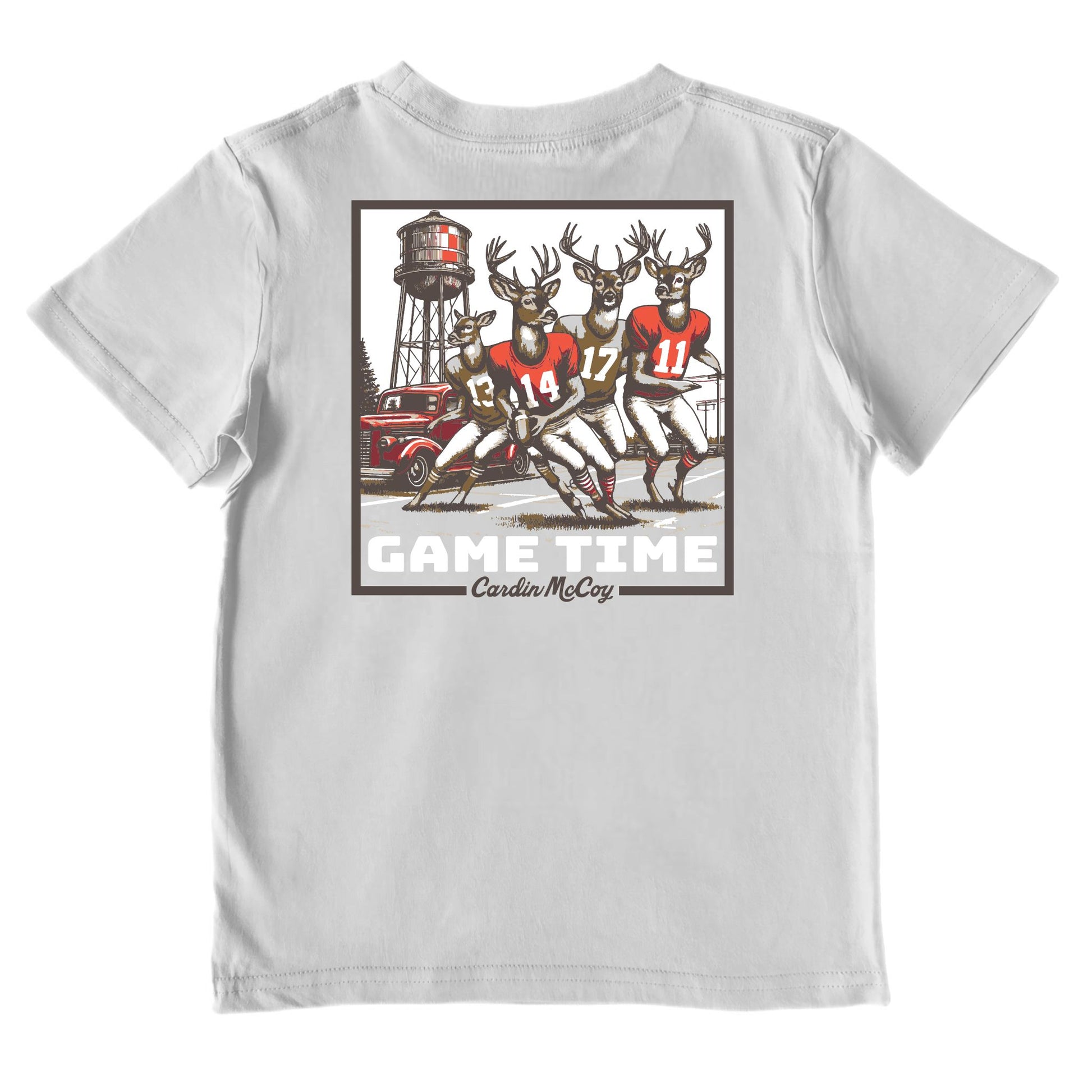 Boys' Game Time Performance Short-Sleeve Tee Short Sleeve T-Shirt Cardin McCoy Gray Mist XXS (2/3) No Pocket