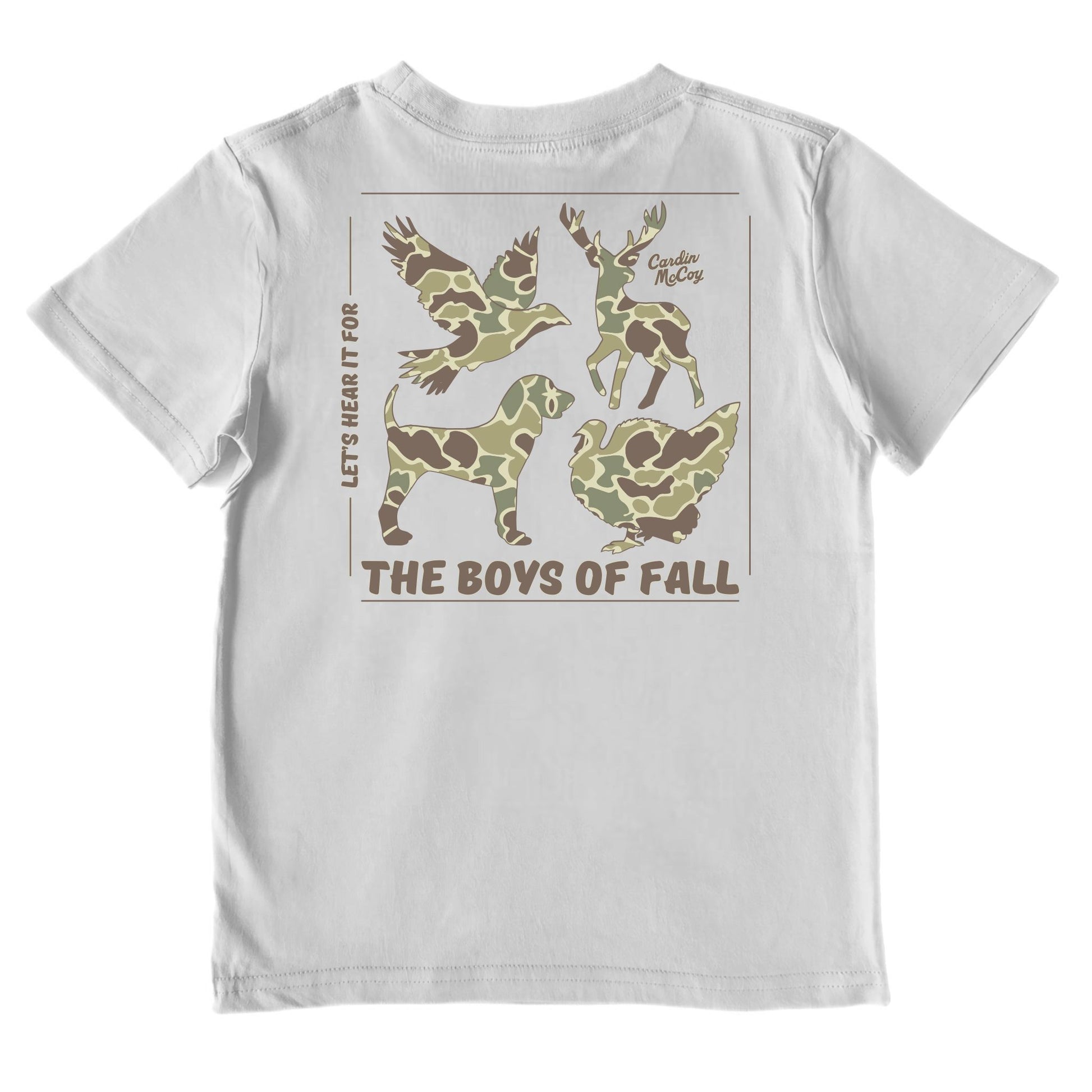 Boys' Let's Hear It For Performance Short-Sleeve Tee Short Sleeve T-Shirt Cardin McCoy Gray Mist XXS (2/3) No Pocket