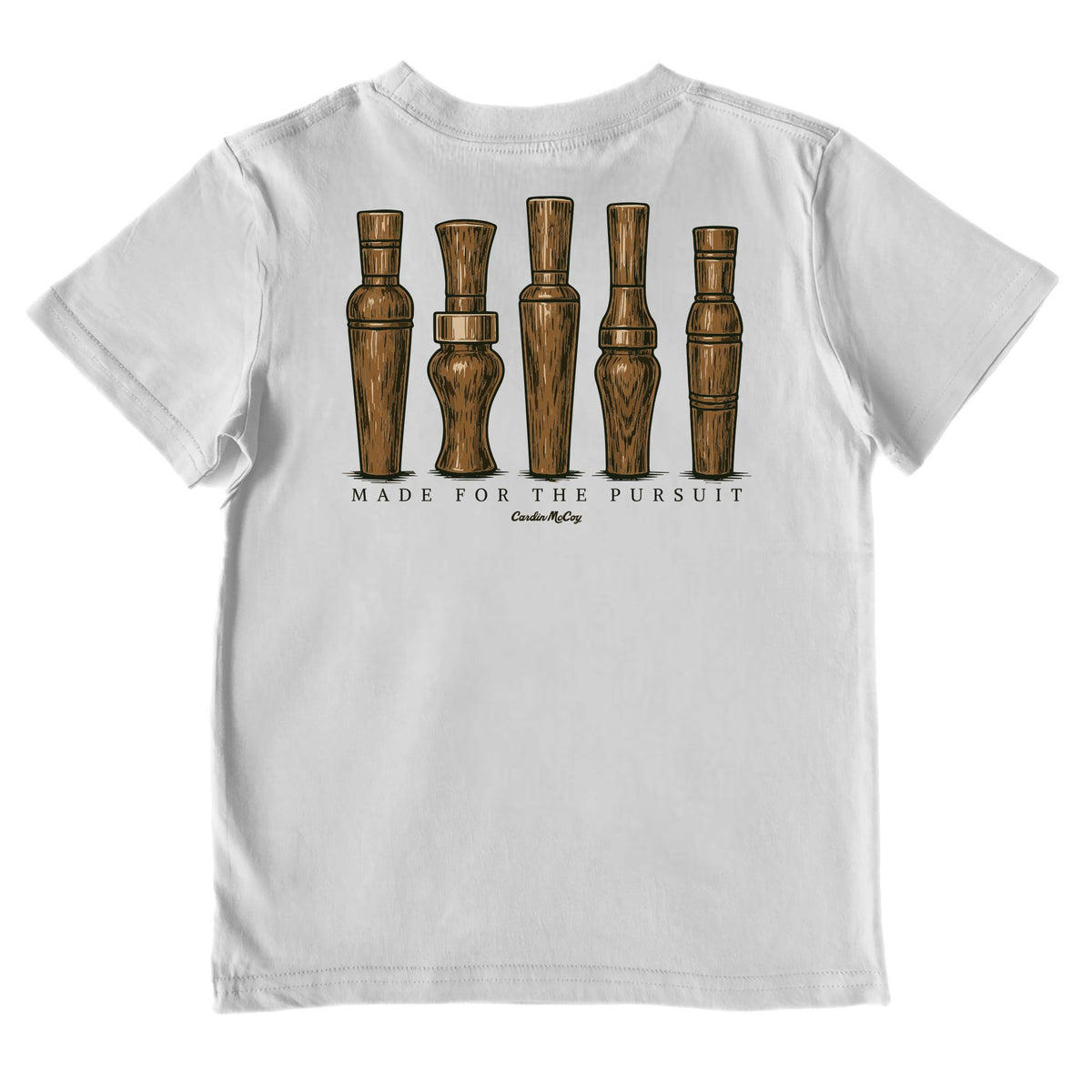 Boys' Made For The Pursuit Performance Short-Sleeve Tee Short Sleeve T-Shirt Cardin McCoy Gray Mist XXS (2/3) Performance