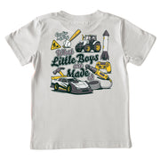 Boys' Made Of Short-Sleeve Tee Short Sleeve T-Shirt Cardin McCoy Ice Gray XXS (2/3) Pocket