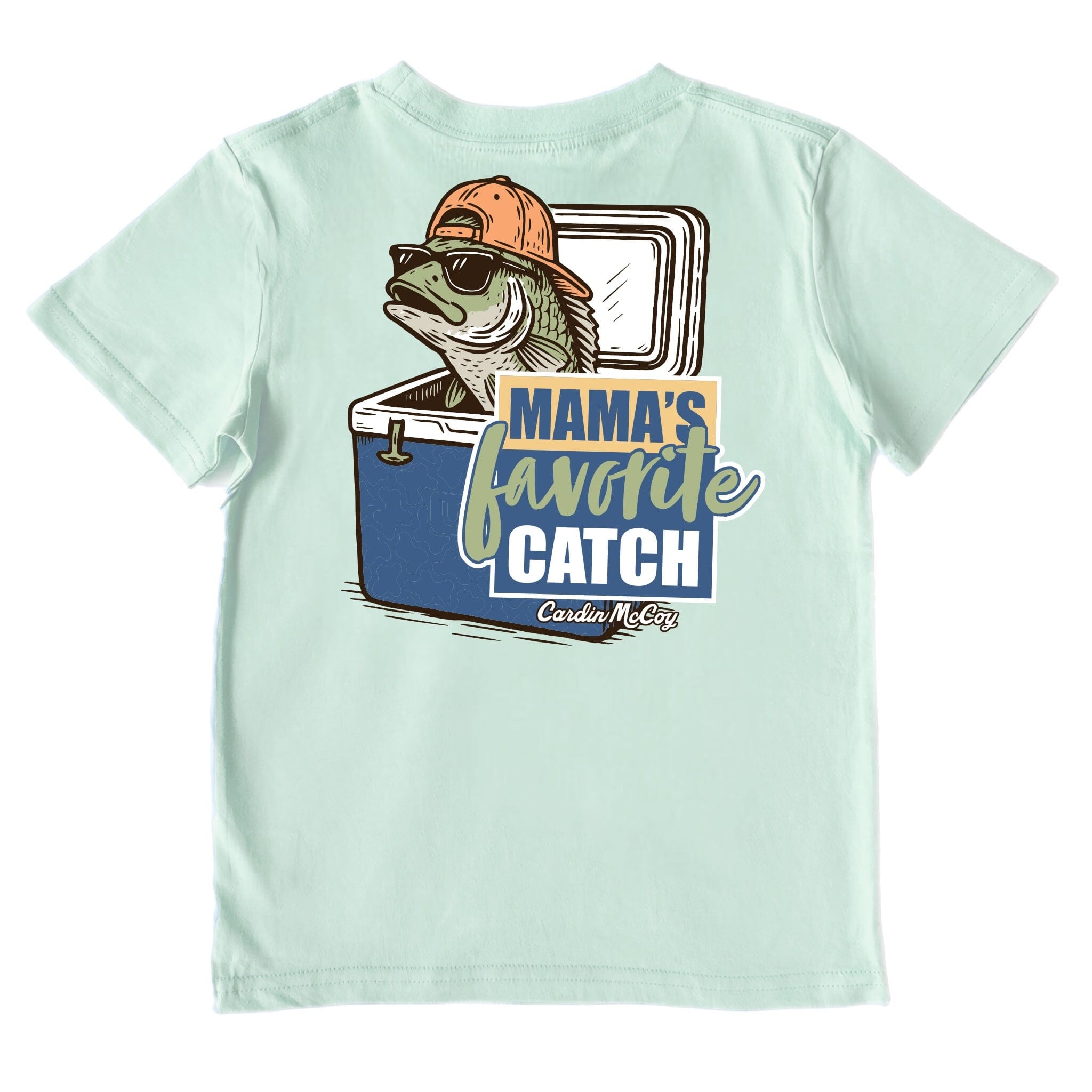 Boys' Mama's Favorite Catch Performance Short-Sleeve Tee Short Sleeve T-Shirt Cardin McCoy 