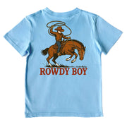 Boys' Rowdy Boy Short-Sleeve Tee Short Sleeve T-Shirt Cardin McCoy Light Blue XXS (2/3) No Pocket