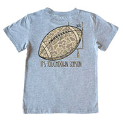 Boys' Touchdown Season Short-Sleeve Tee Short Sleeve T-Shirt Cardin McCoy Heather Gray XXS (2/3) Pocket