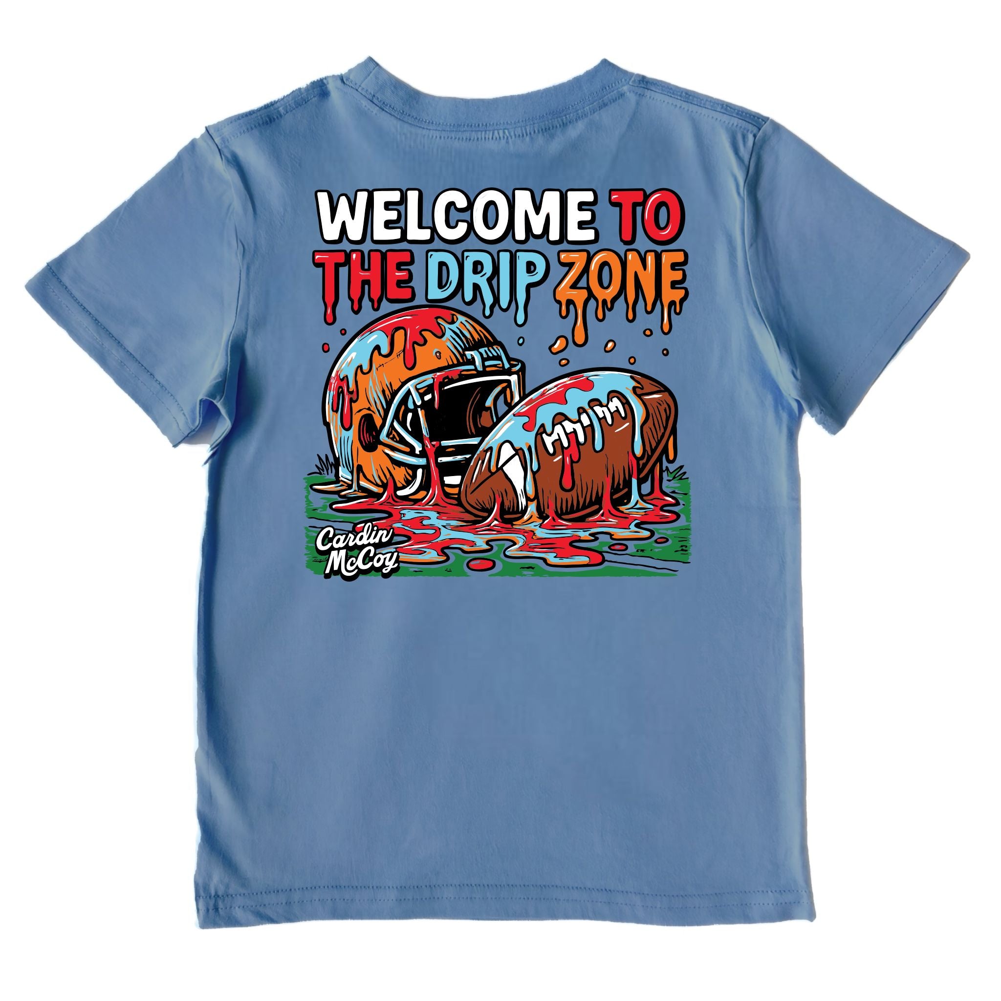 Boys' Welcome To The Drip Zone Performance Short-Sleeve Tee Short Sleeve T-Shirt Cardin McCoy 