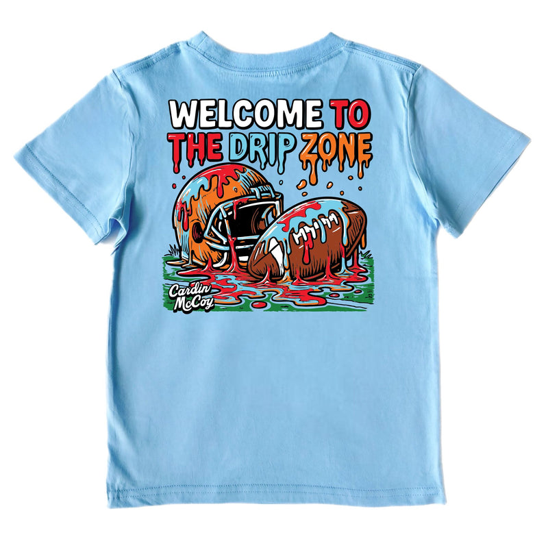 Boys' Welcome To The Drip Zone Short-Sleeve Tee Short Sleeve T-Shirt Cardin McCoy 