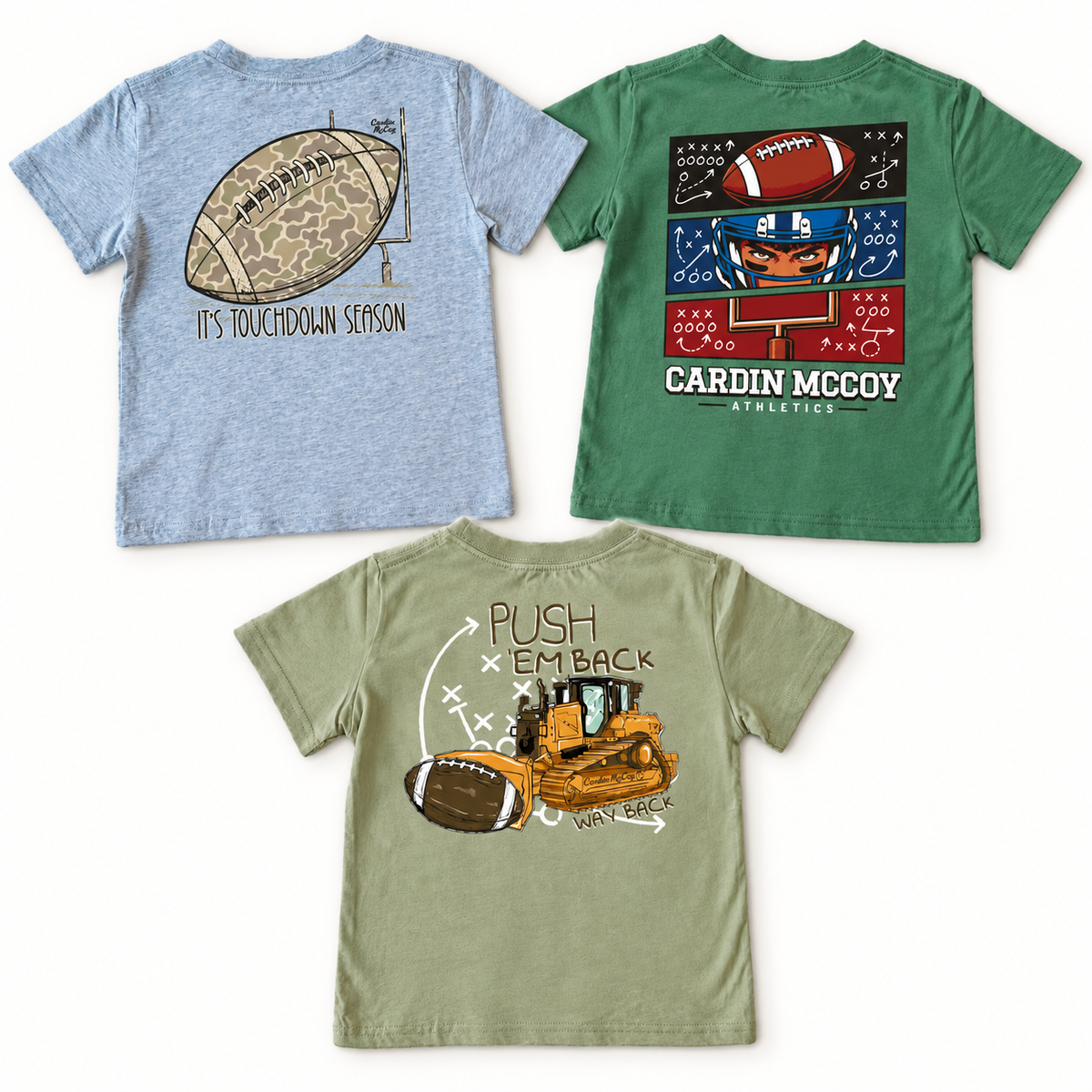 Game Day — all three included tees