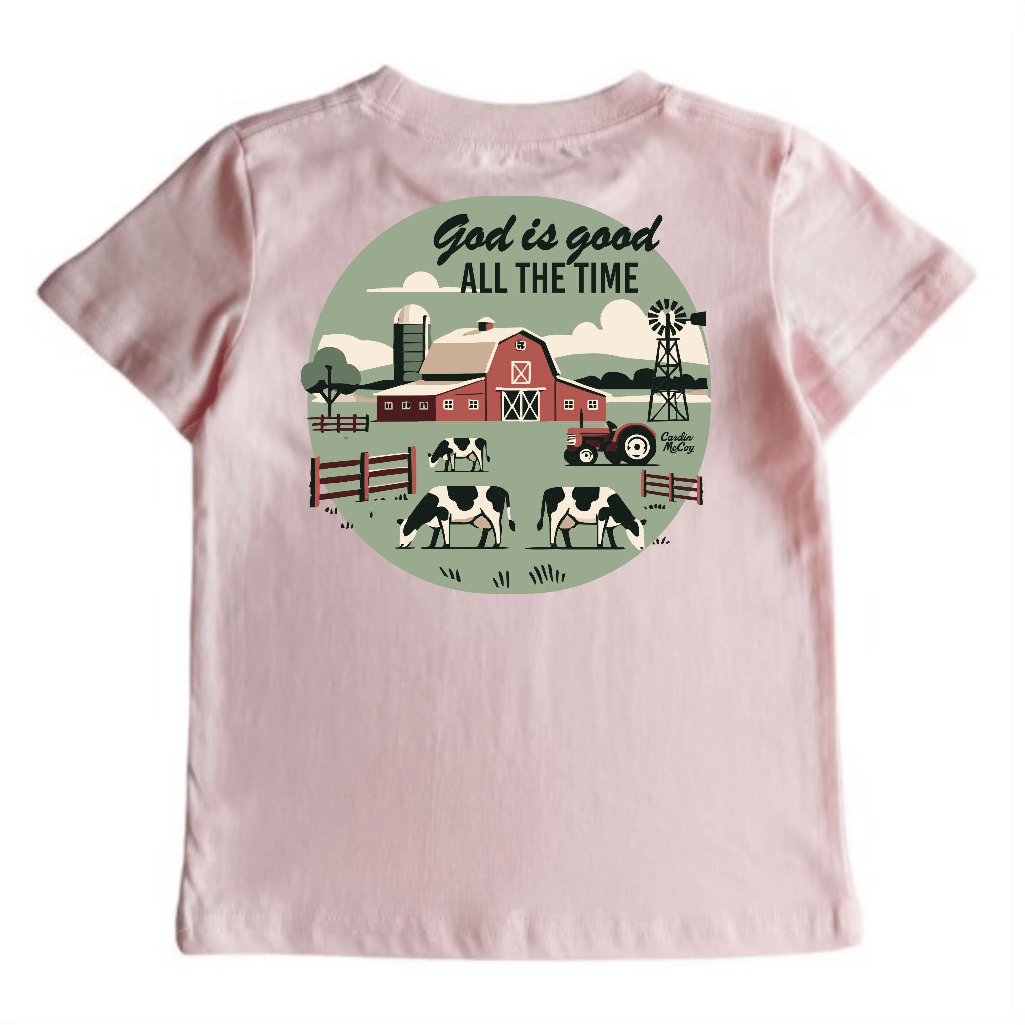 Kids' All the Time Short-Sleeve Tee Short Sleeve T-Shirt Cardin McCoy Light Pink XXS (2/3) Pocket