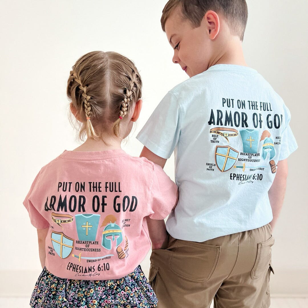 Kids' Armor of God Short-Sleeve Tee Short Sleeve T-Shirt Cardin McCoy 