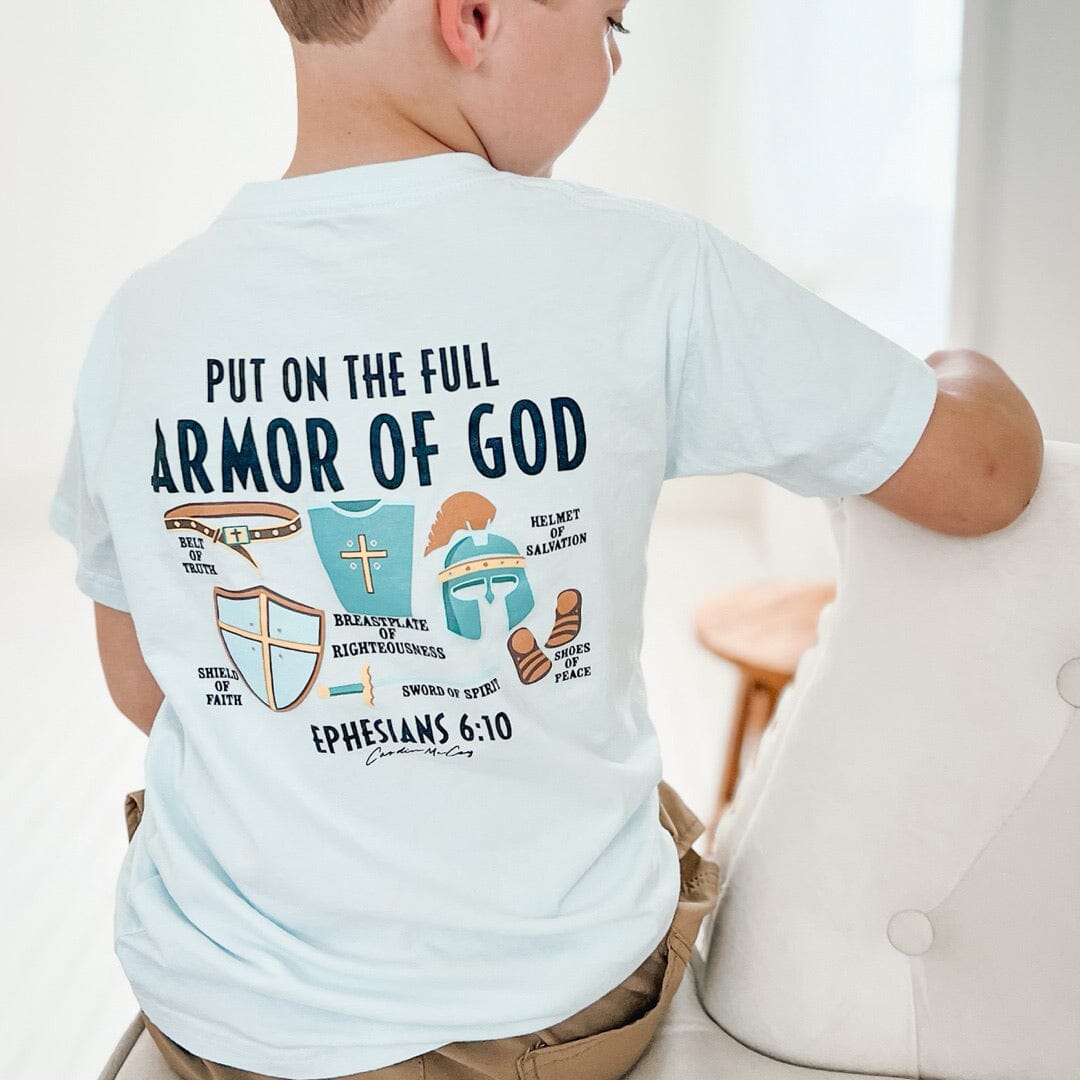 Kids' Armor of God Short-Sleeve Tee Short Sleeve T-Shirt Cardin McCoy 