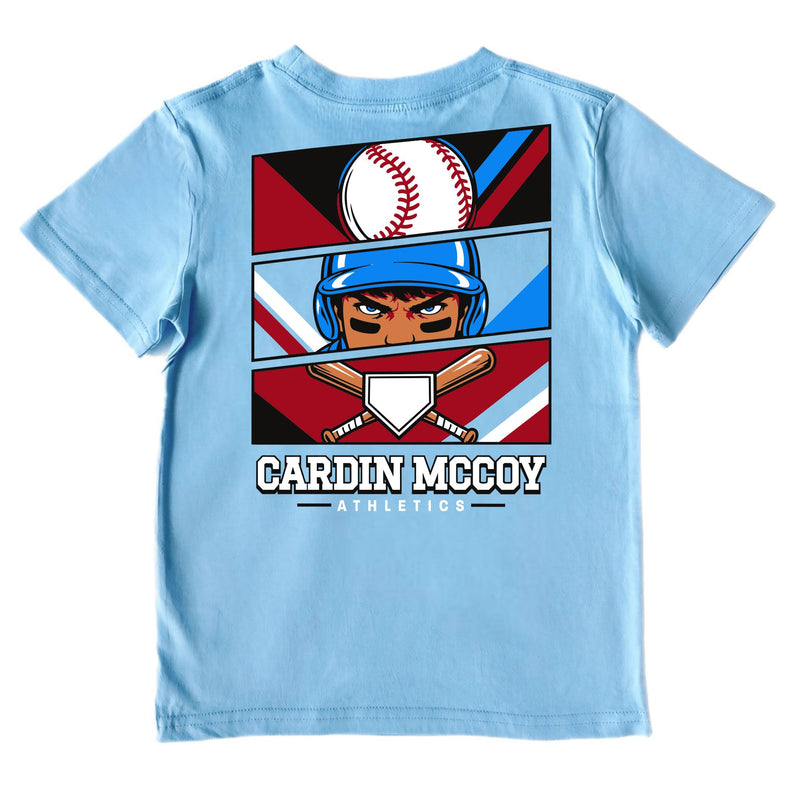Kids' Baseball Grid Short-Sleeve Tee