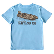 Kids' Bass Tracker Boys Short-Sleeve Tee Short Sleeve T-Shirt Cardin McCoy Light Blue XXS (2/3) Pocket
