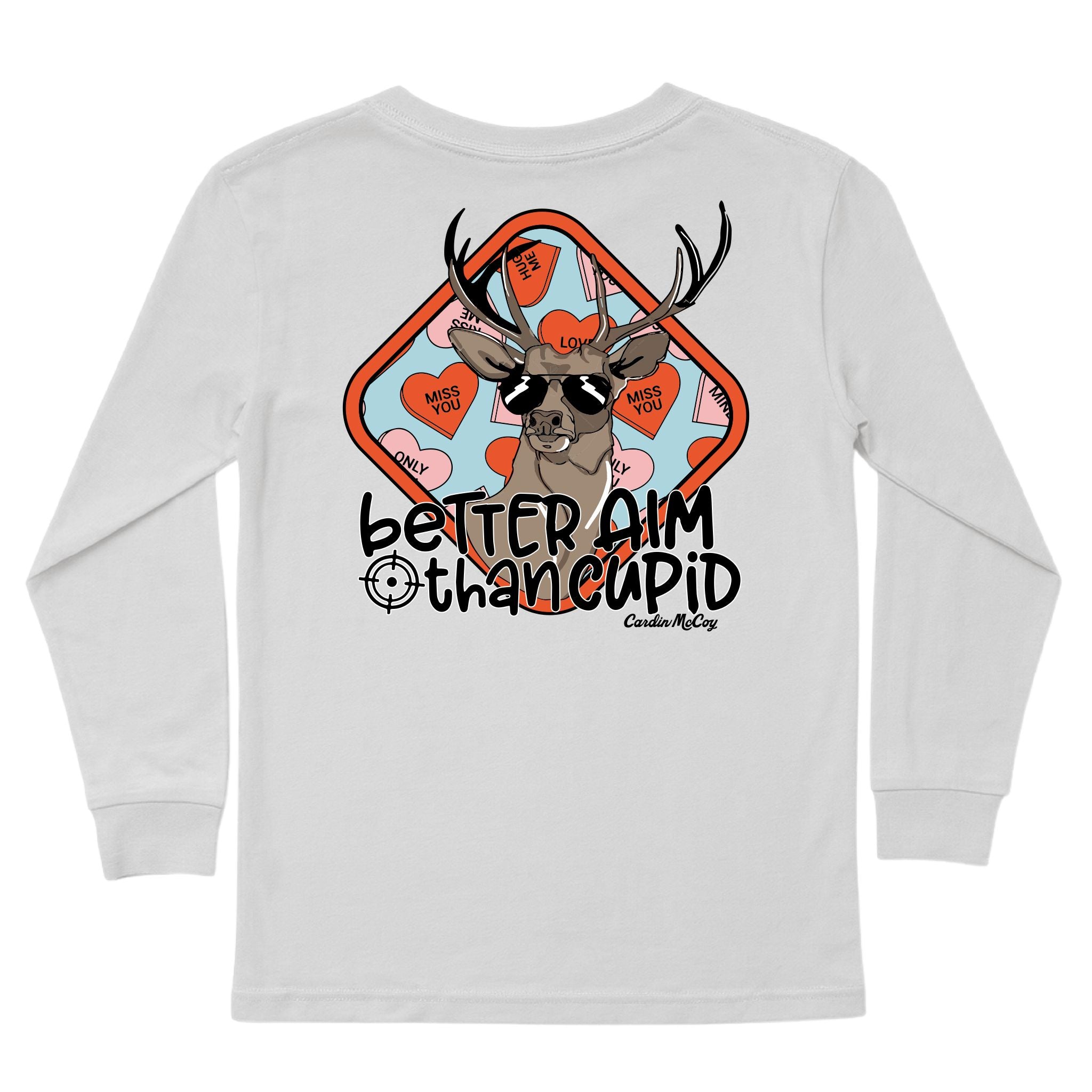 Kids' Better Aim Long-Sleeve Tee Long Sleeve T-Shirt Cardin McCoy Ice Gray XXS (2/3) Pocket