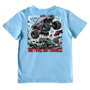 Kids' Big Tires Short-Sleeve Tee Short Sleeve T-Shirt Cardin McCoy Light Blue XXS (2/3) No Pocket