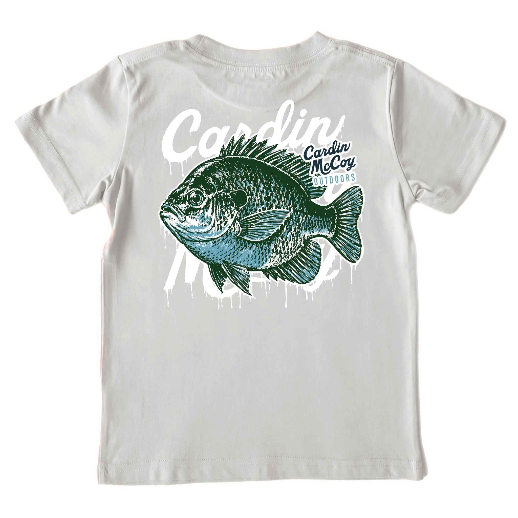 Kids' Brim Outdoors Short-Sleeve Tee Short Sleeve T-Shirt Cardin McCoy Ice Gray XXS (2/3) Pocket