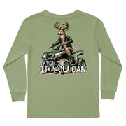 Kids' Catch Me If You Can Long-Sleeve Tee Long Sleeve T-Shirt Cardin McCoy Light Olive XXS (2/3) Pocket