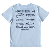 Kids' Catch You Later Short-Sleeve Tee Short Sleeve T-Shirt Cardin McCoy Light Blue XXS (2/3) Pocket