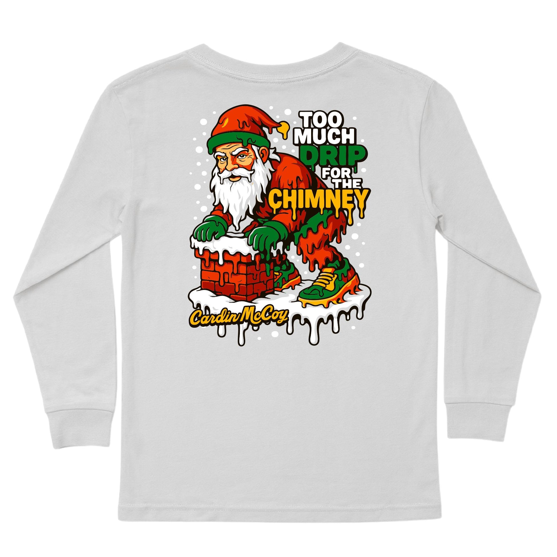Kids' Chimney Drip Long-Sleeve Tee Long Sleeve T-Shirt Cardin McCoy Ice Gray XXS (2/3) Pocket