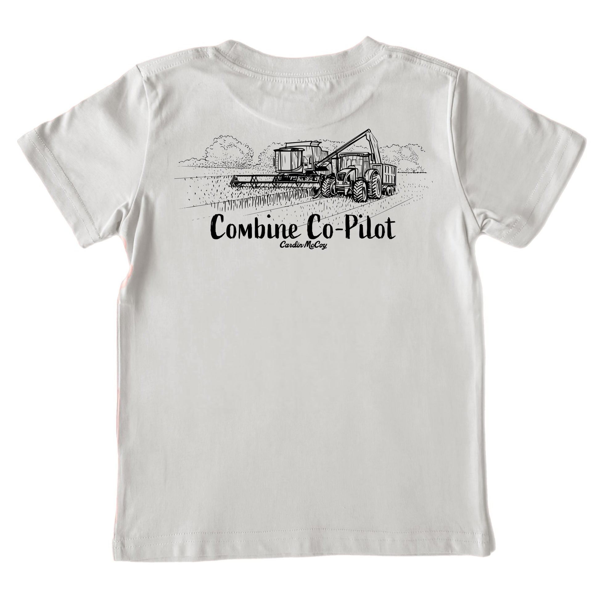 Kids' Combine Co-Pilot Short-Sleeve Tee Short Sleeve T-Shirt Cardin McCoy Ice Gray XXS (2/3) Pocket