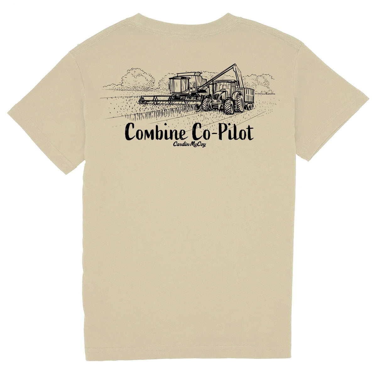 Kids' Combine Co-Pilot Short Sleeve Tee Short Sleeve T-Shirt Cardin McCoy Tan XXS (2/3) No Pocket