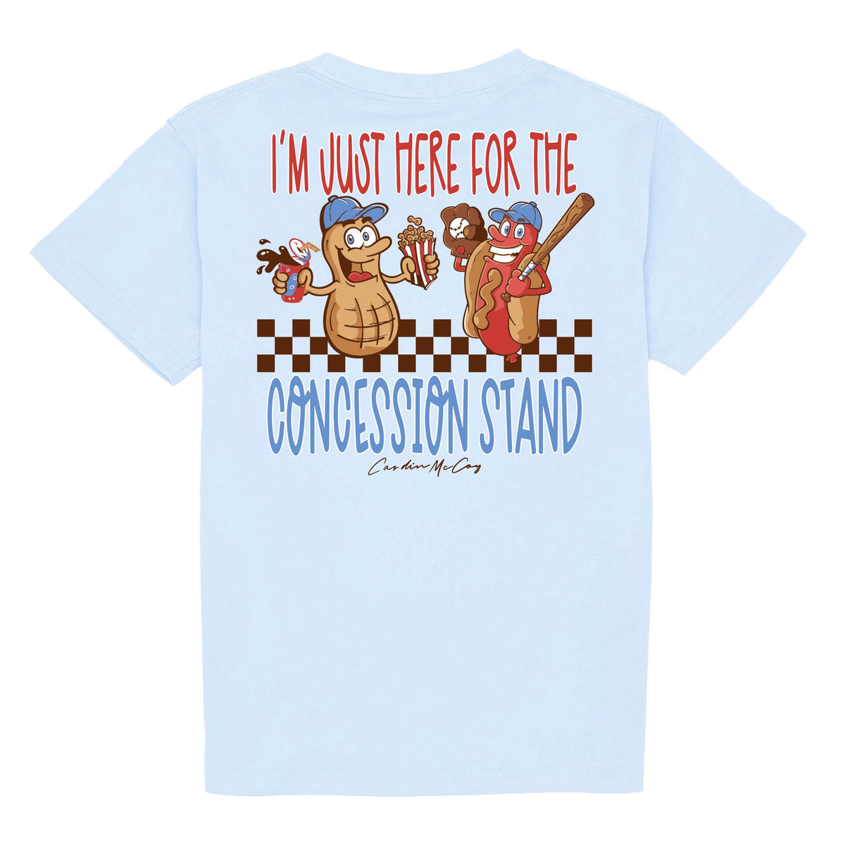 Kids' Concession Stand Short Sleeve Pocket Tee Short Sleeve T-Shirt Cardin McCoy Cool Blue XXS (2/3) 