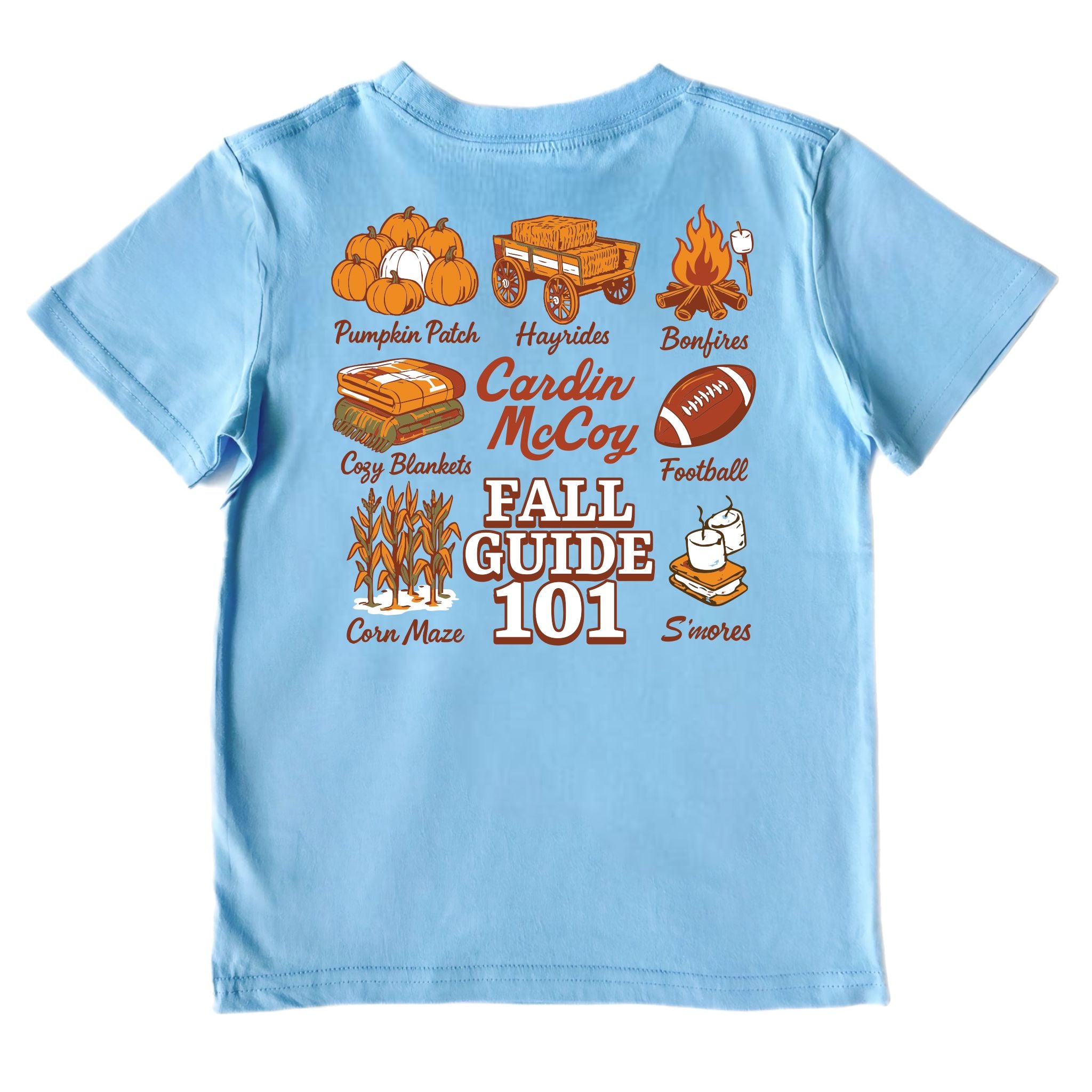 Kids' Fall Guide 101 Short-Sleeve Tee Short Sleeve T-Shirt Cardin McCoy Light Blue XXS (2/3) No Pocket