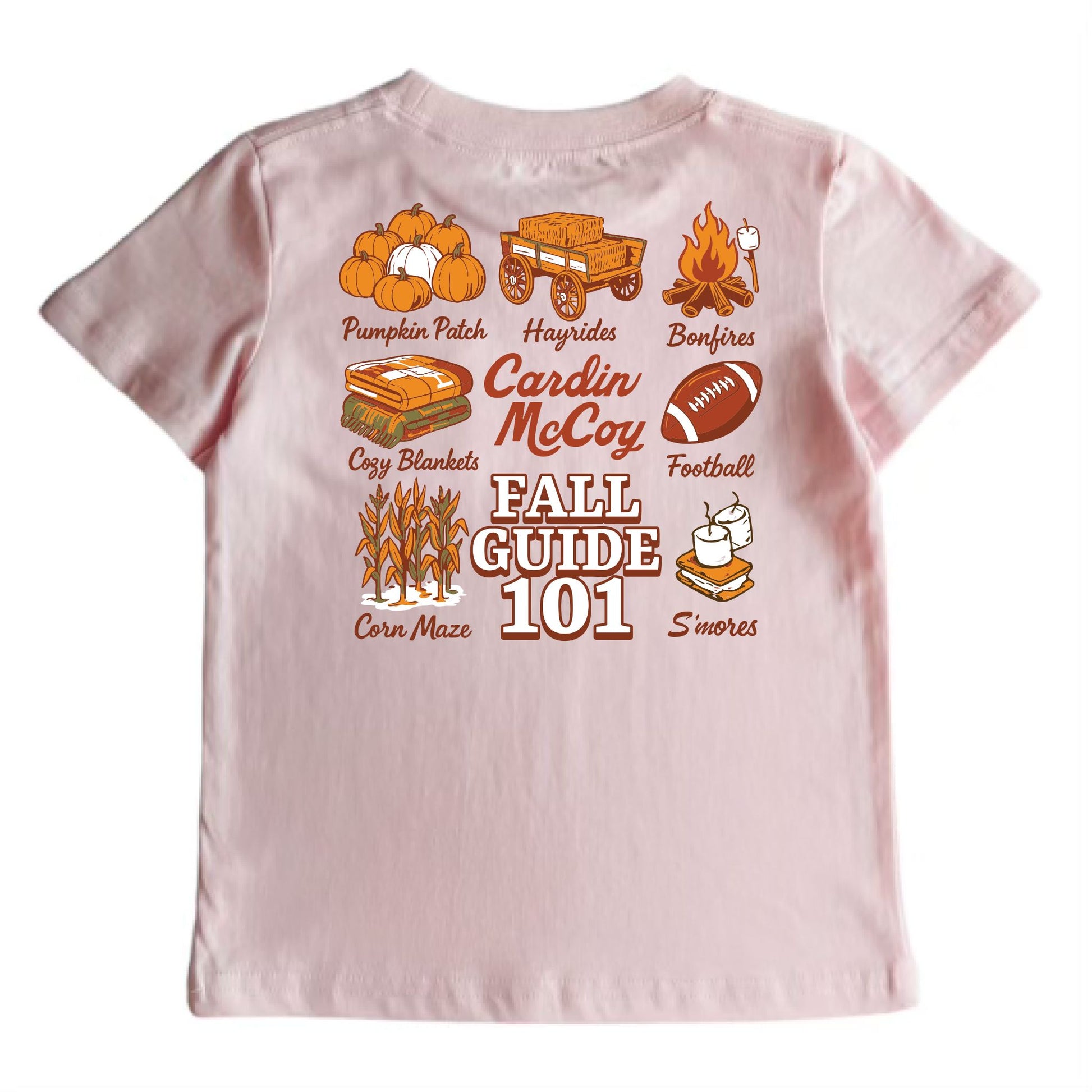 Kids' Fall Guide 101 Short-Sleeve Tee Short Sleeve T-Shirt Cardin McCoy Light Pink XXS (2/3) Pocket