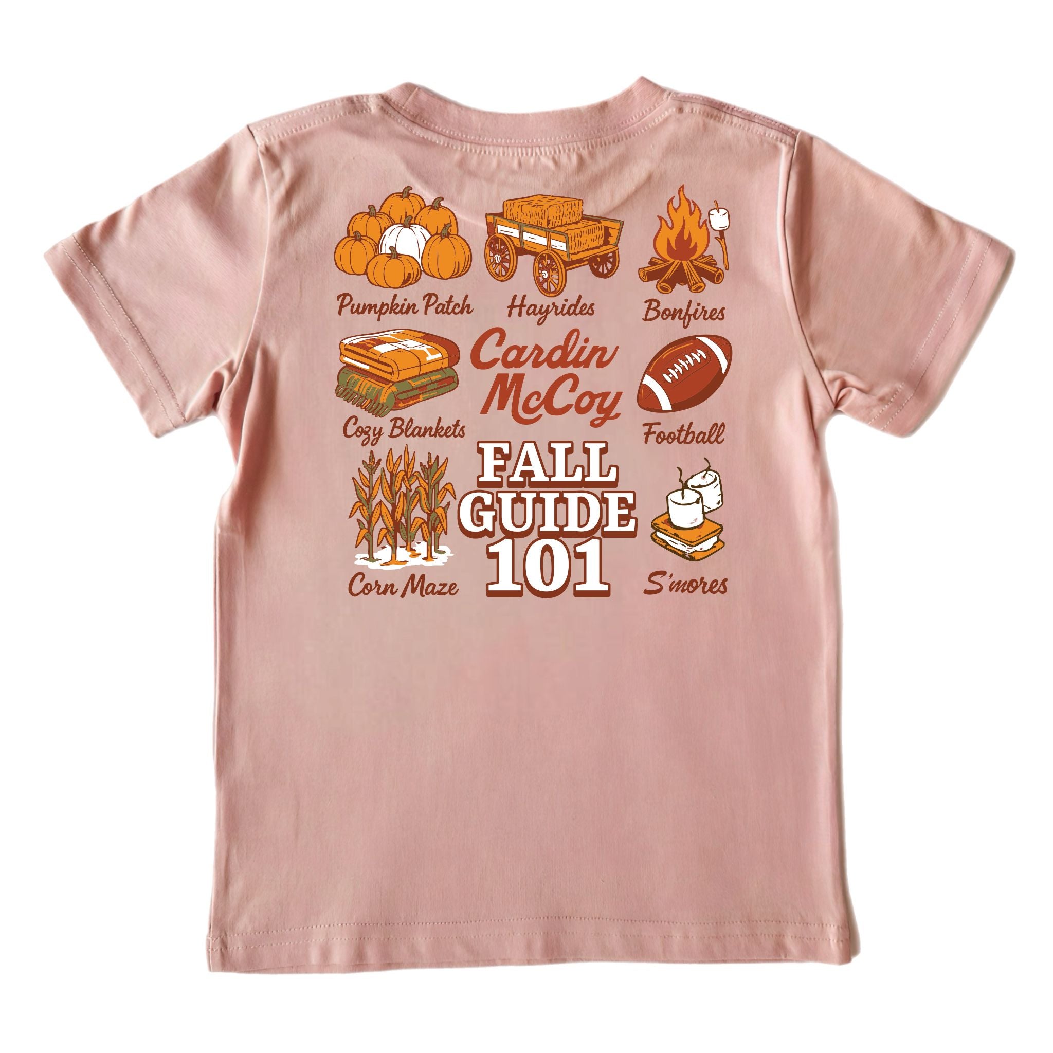 Kids' Fall Guide 101 Short-Sleeve Tee Short Sleeve T-Shirt Cardin McCoy Rose Tan XXS (2/3) Pocket