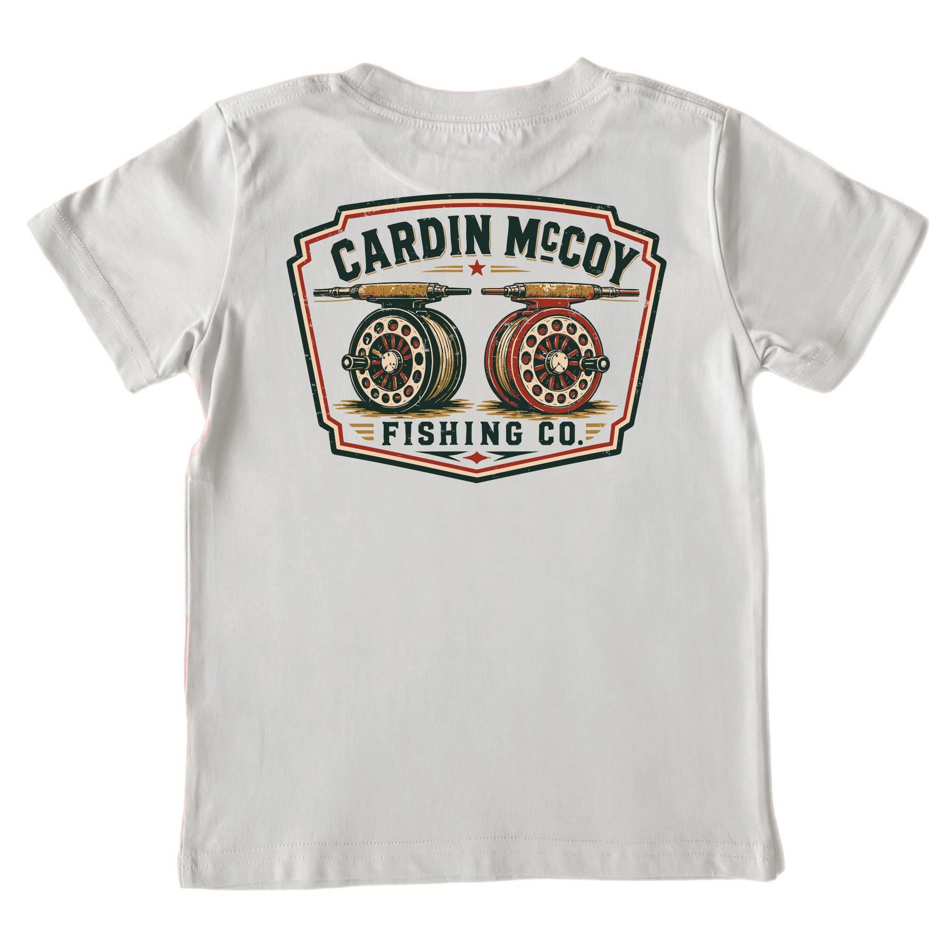 Kids' Fishing Co. Short-Sleeve Tee Short Sleeve T-Shirt Cardin McCoy Ice Gray XXS (2/3) Pocket