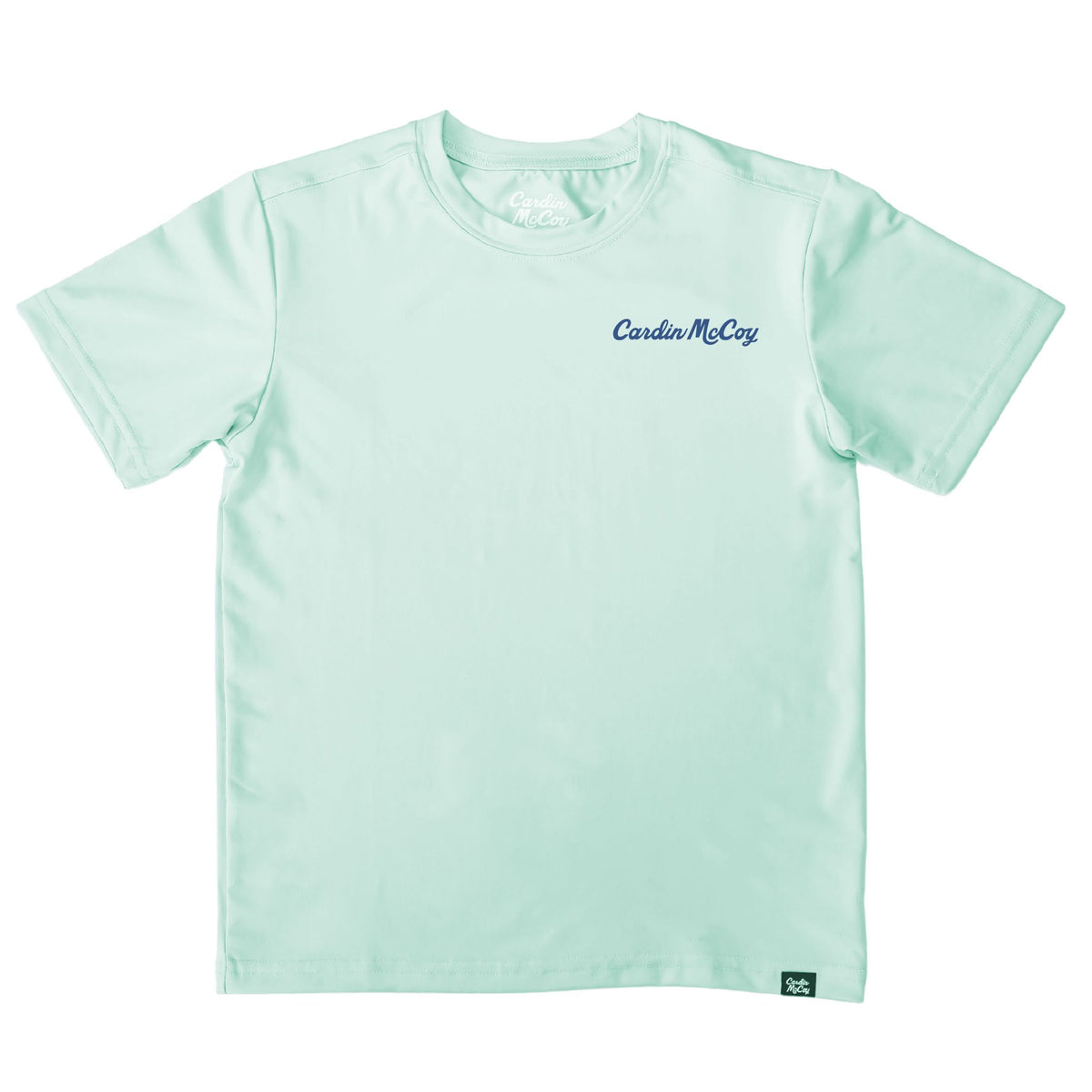 Kids' Fishing Grid Performance Short-Sleeve Tee Short Sleeve T-Shirt Cardin McCoy 