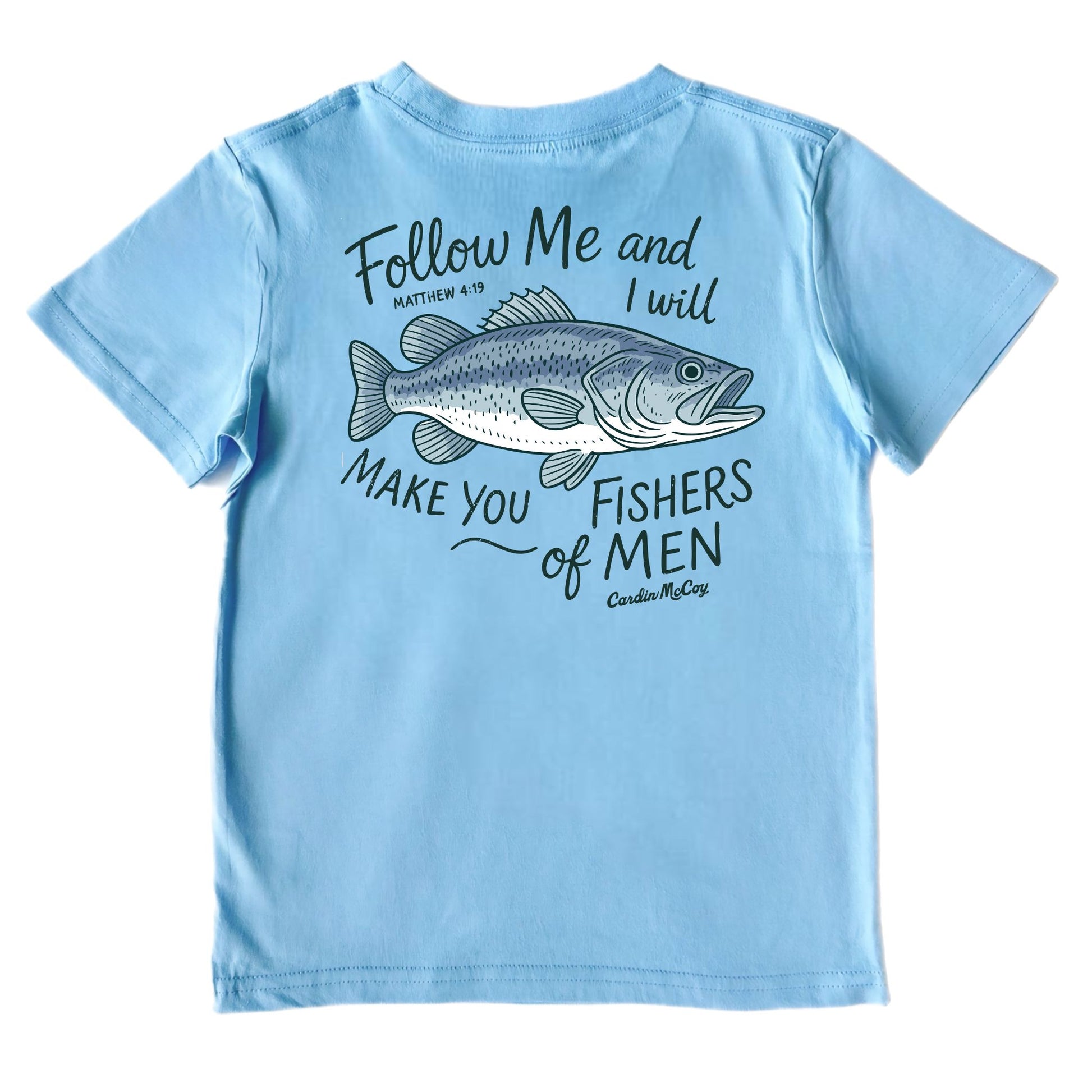 Kids' Follow Me Short-Sleeve Tee Short Sleeve T-Shirt Cardin McCoy Light Blue XXS (2/3) Pocket