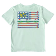 Kids' Golf Flag Performance Short-Sleeve Tee Short Sleeve T-Shirt Cardin McCoy Surf Spray XXS (2/3) Performance