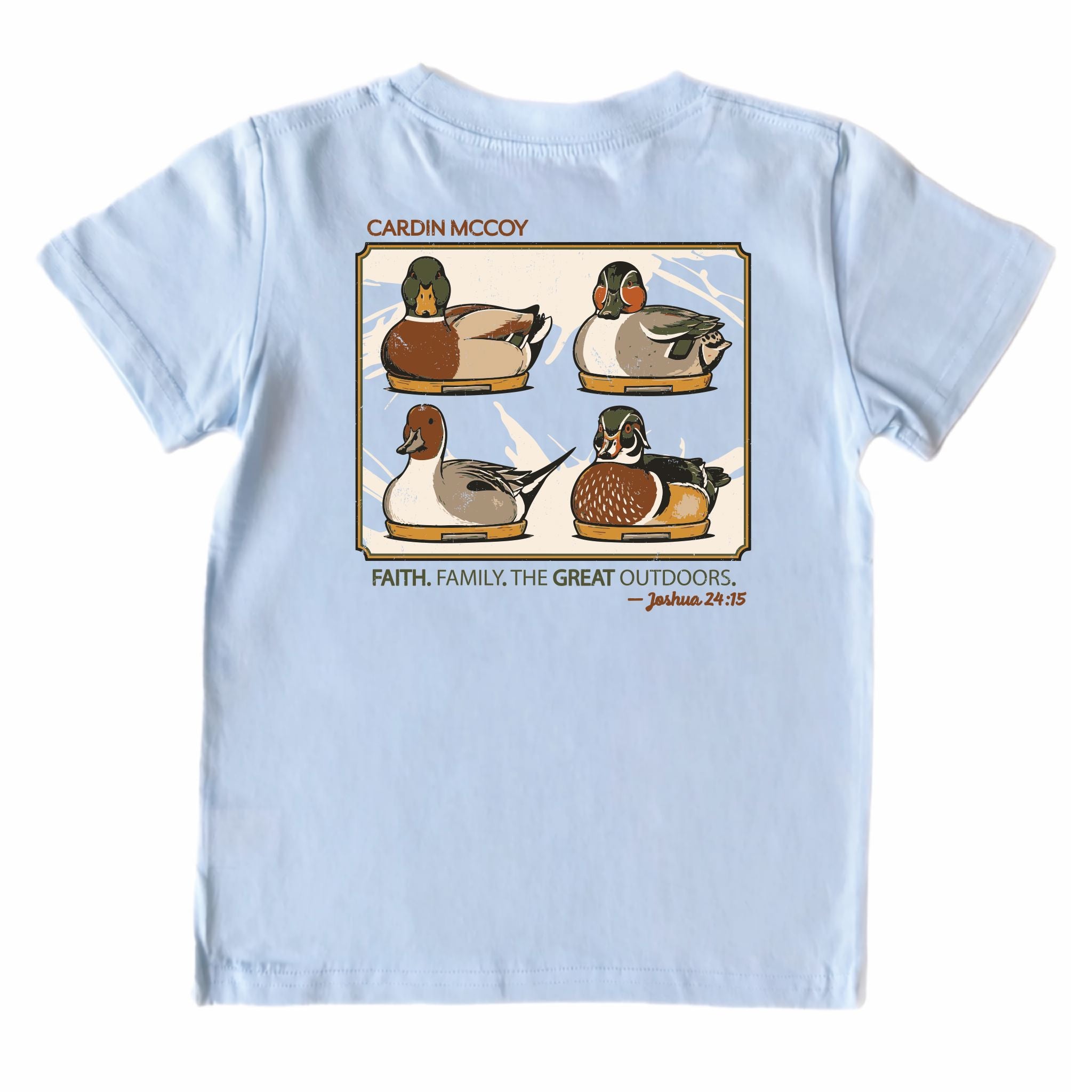 Kids' Great Outdoors Short-Sleeve Tee Short Sleeve T-Shirt Cardin McCoy Cool Blue XXS (2/3) Pocket