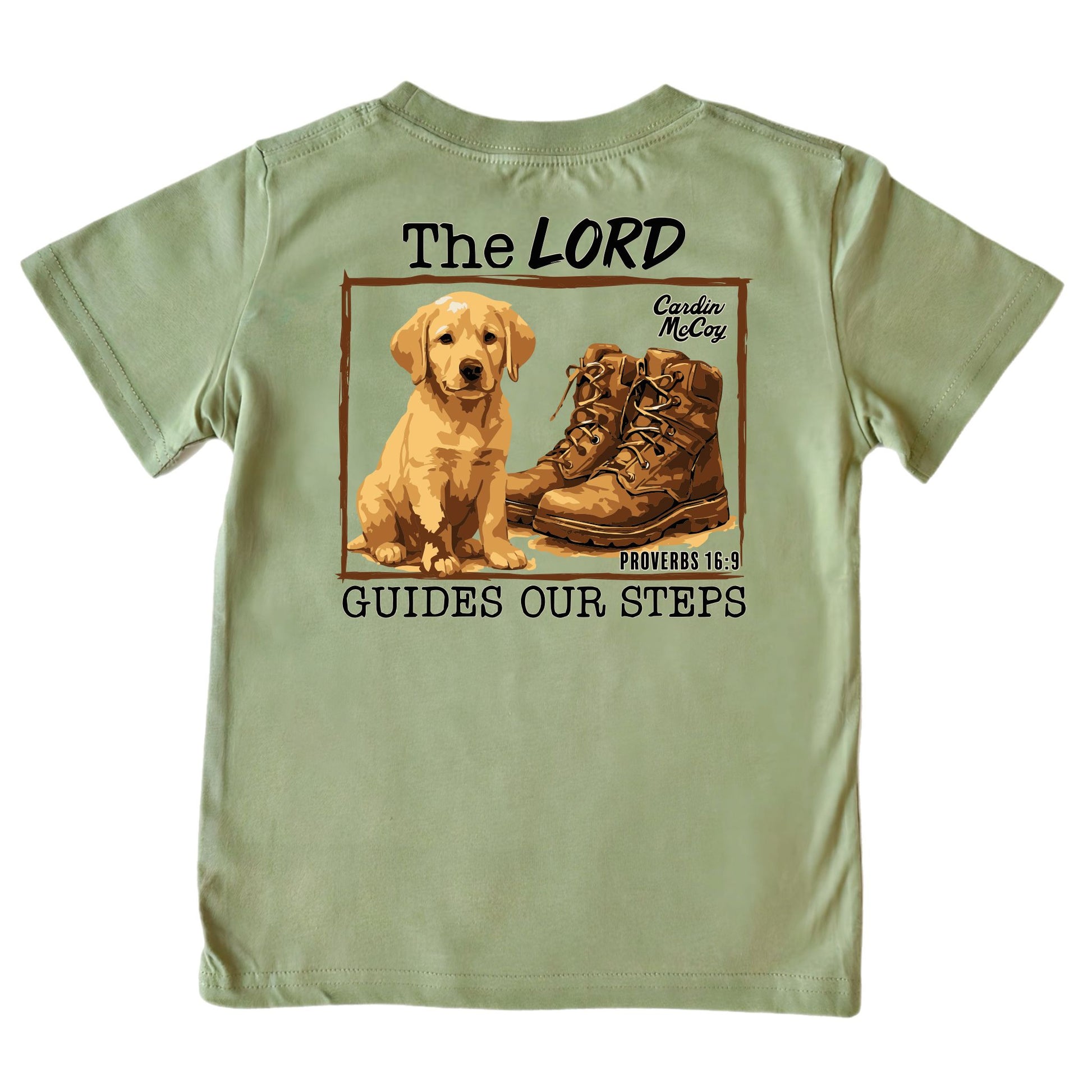Kids' Guide Our Steps Short-Sleeve Tee Short Sleeve T-Shirt Cardin McCoy Light Olive XXS (2/3) Pocket