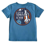 Kids' He Counts The Stars Short-Sleeve Tee Short Sleeve T-Shirt Cardin McCoy Blue XXS (2/3) Pocket
