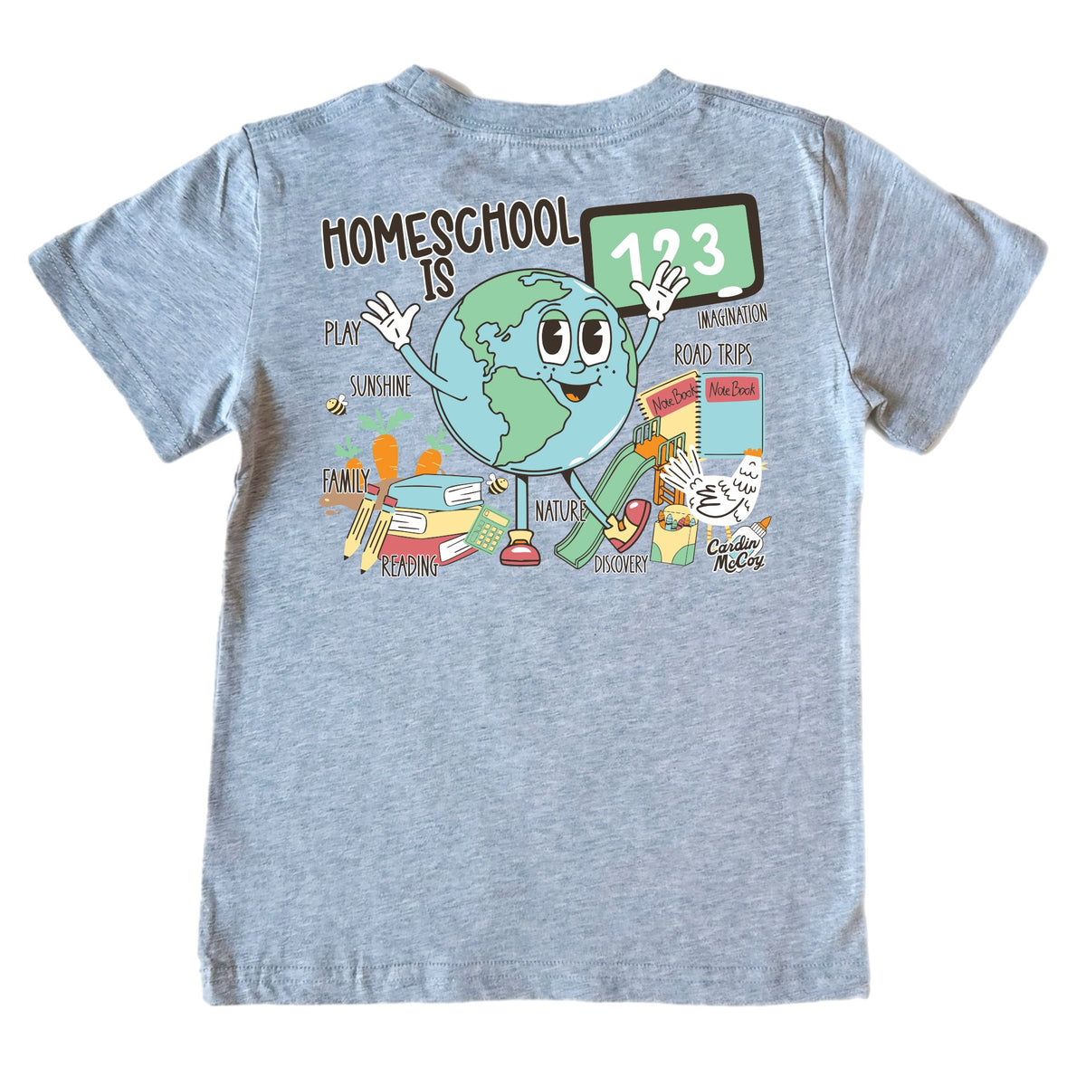 Kids' Homeschool Short-Sleeve Tee Short Sleeve T-Shirt Cardin McCoy 
